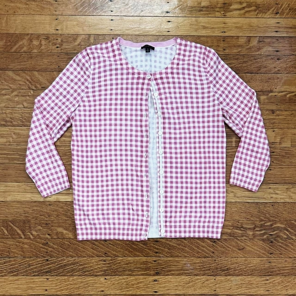 Pink Gingham Women's Top